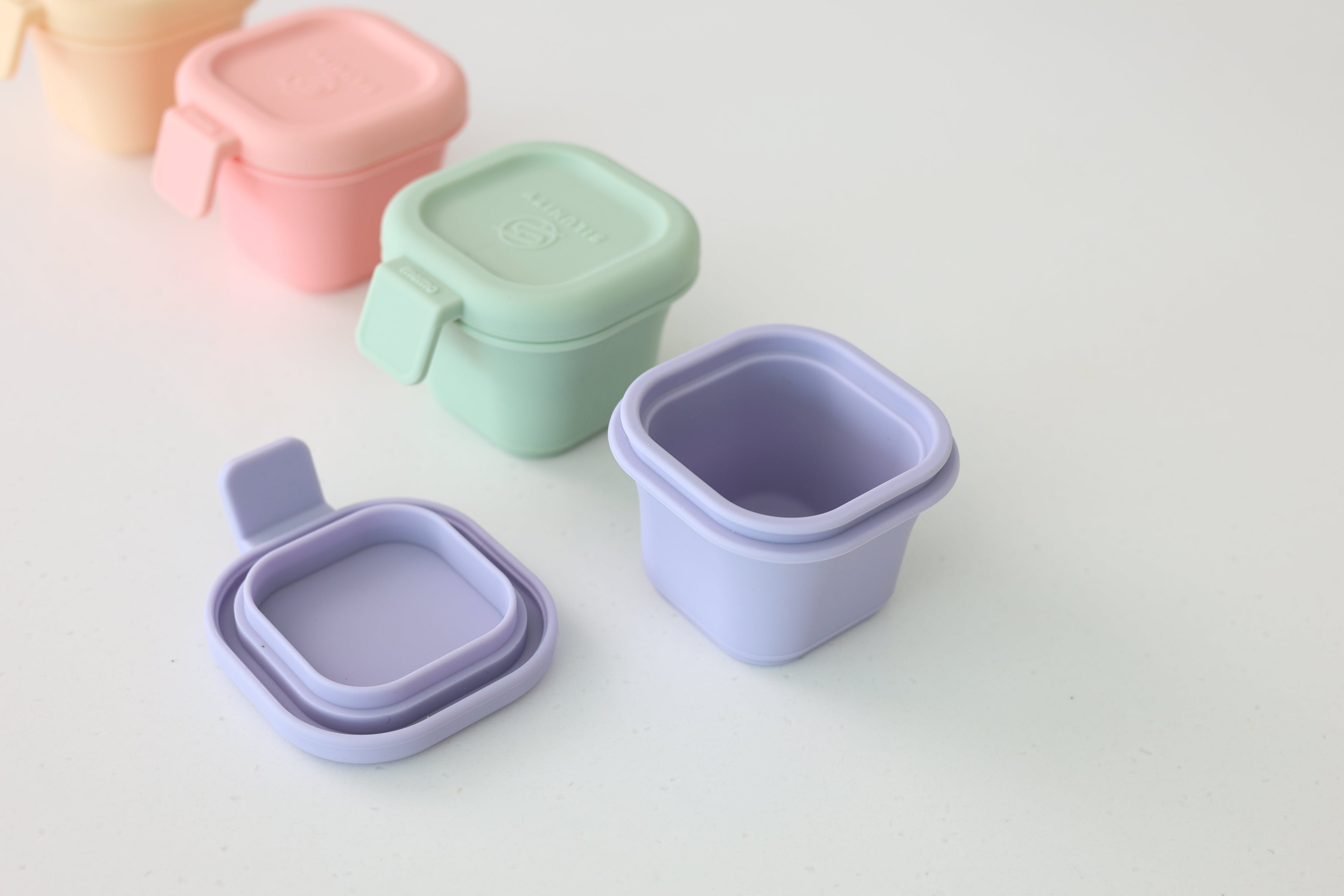 Baby Food Container – Purple (50ml/100ml/150ml)