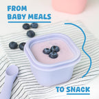 Baby Food Container – Green (50ml/100ml/150ml)