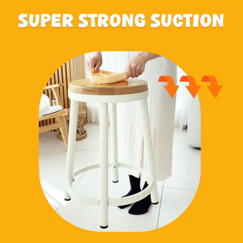 Non-Slip Baby Plate – Bunny (Purple)